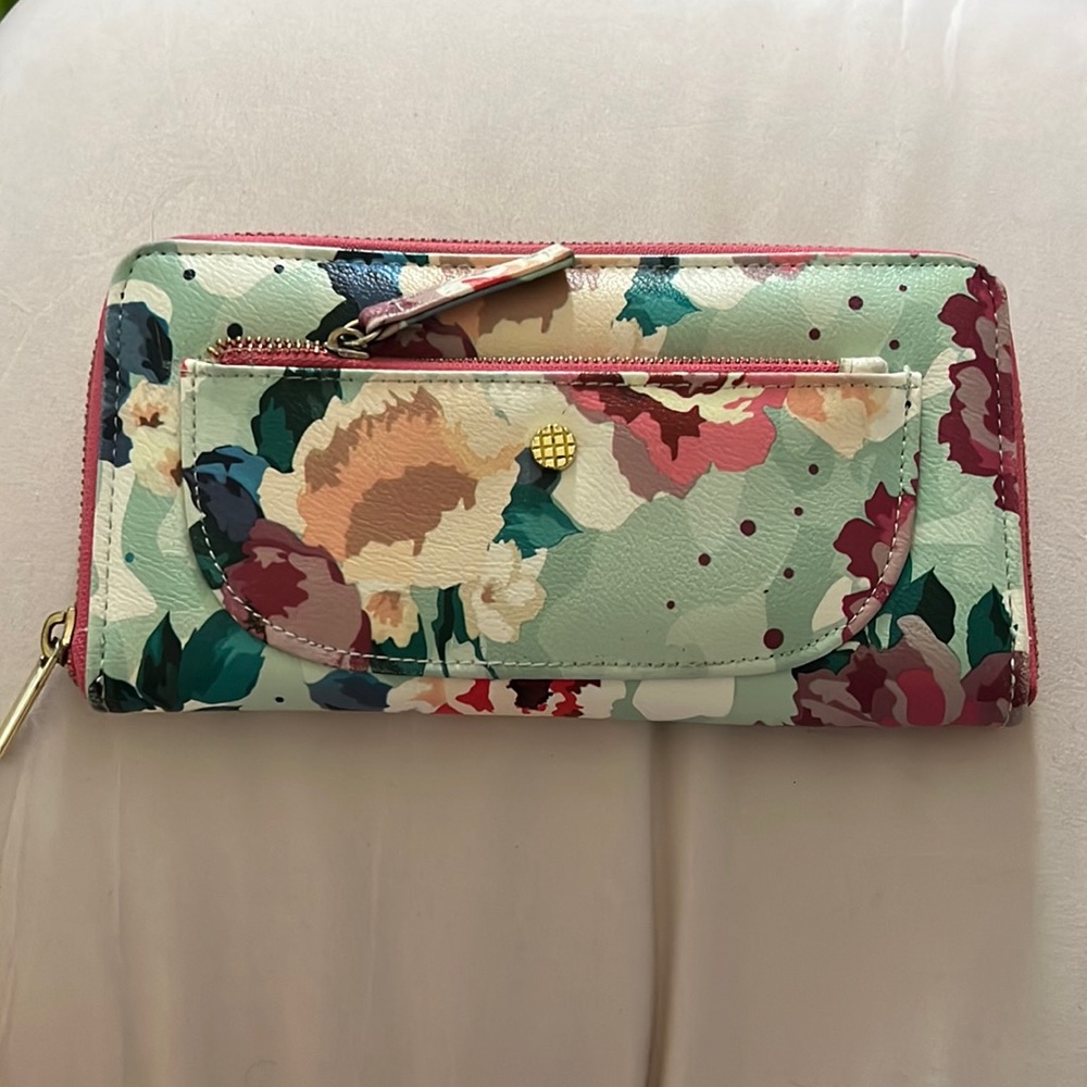 Beautiful floral print wallet